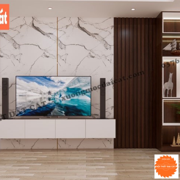 Vách ốp kệ tivi VO034