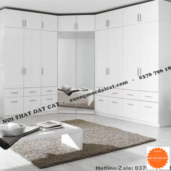 Tủ áo quần gỗ công nghiệp MS22322