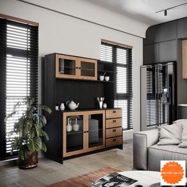 Tủ bếp 4 ngăn kéo cho gia đình TBN065