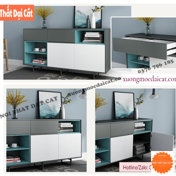 Tủ đựng đồ, trang trí gỗ MDF TĐ103
