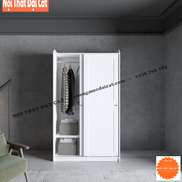 Tủ quần áo cánh trượt đẹp TA432