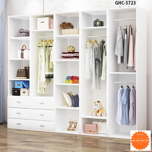 Tủ áo quần thiết kế không cánh TA175