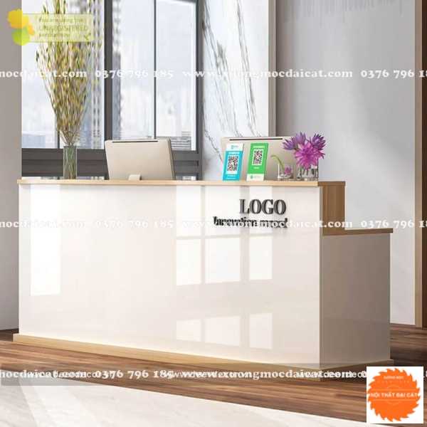 Quầy thu ngân gỗ MDF QTN025