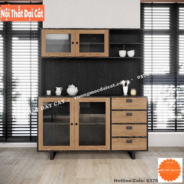 Tủ bếp 4 ngăn kéo cho gia đình TBN065