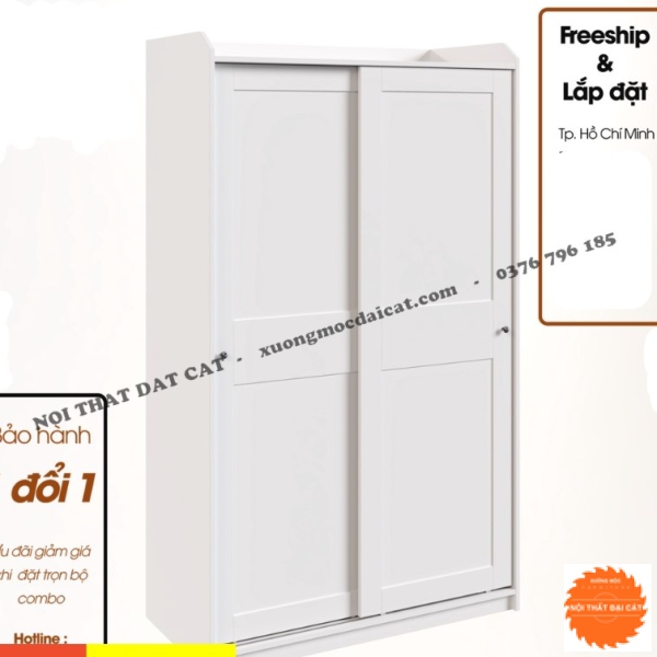 Tủ quần áo cánh trượt đẹp TA432