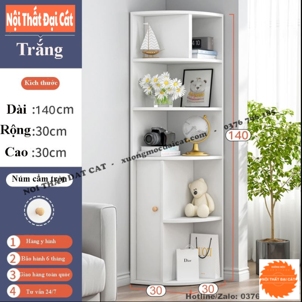 Kệ sách thiết kế đẹp KS154