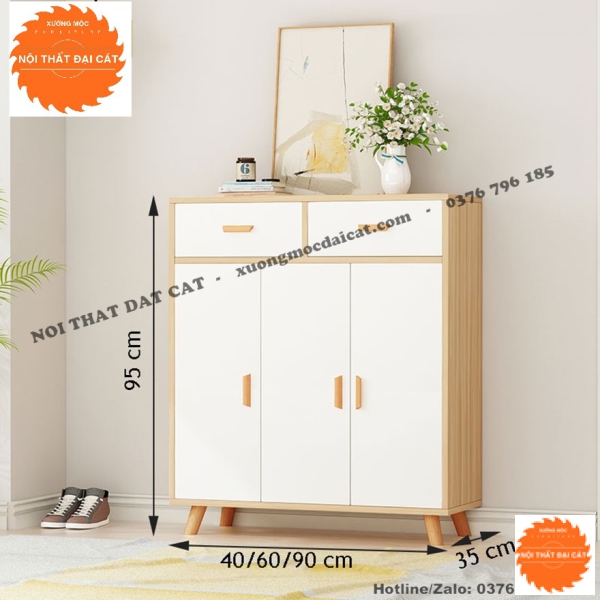 Tủ giày thiết kế đẹp TG039