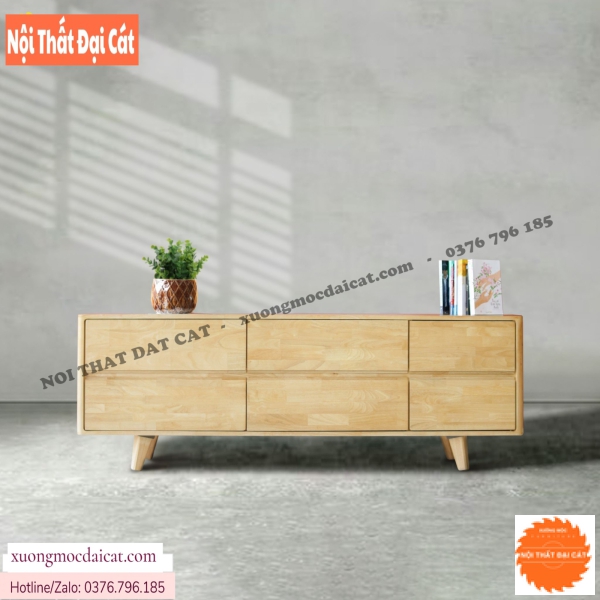 Kệ tivi phòng khách 6 hộc kéo KTV423