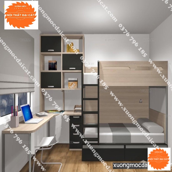Giường tầng phòng ngủ GT058