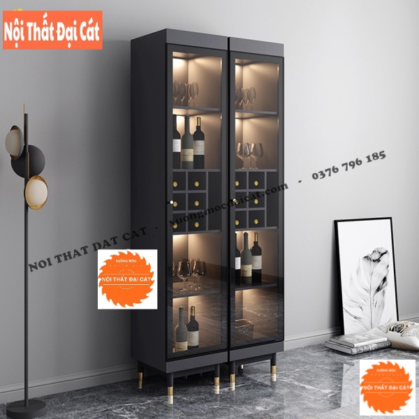 Tủ rượu gỗ MDF hiện đại - sang trọng TR031