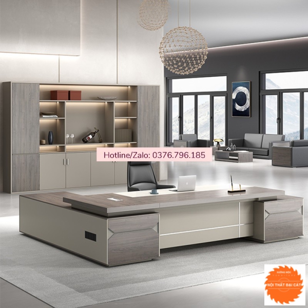 Tủ giám đốc bằng gỗ thiết kế đơn giản TGĐ022
