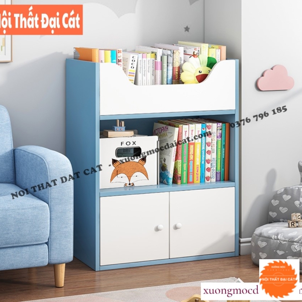Kệ sách cho bé nhỏ gọn đẹp KSTE023