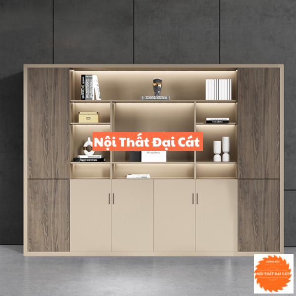 Tủ giám đốc bằng gỗ thiết kế đơn giản TGĐ022