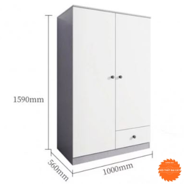 Tủ áo quần trẻ em thiết kế nhỏ gọn