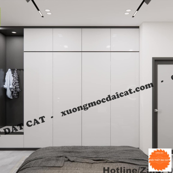 Tủ áo quần thiết kế đẹp MS22336