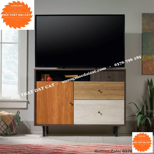 Kệ tivi thiết kế dáng cao nhiều màu KTV355