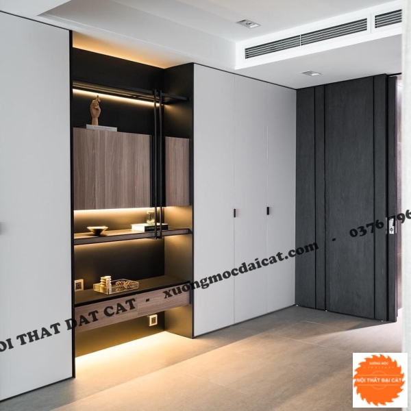 Tủ áo quần gỗ MDF MS22339