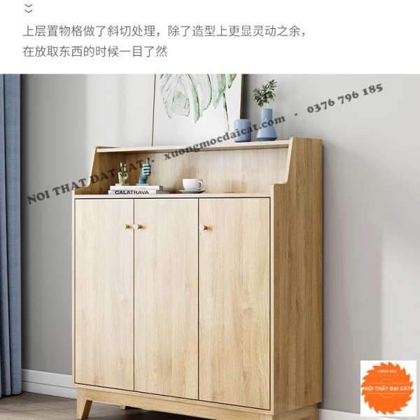 Tủ giày phòng khách hiện đại TG154