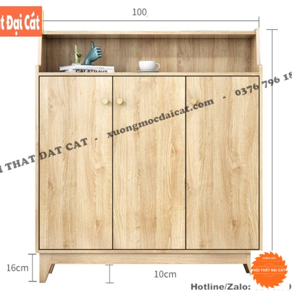 Tủ giày phòng khách hiện đại TG154