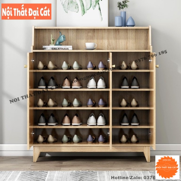 Tủ giày phòng khách hiện đại TG154