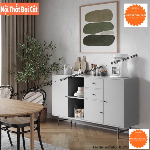 Tủ bếp nhỏ gọn cho gia đình hiện đại TBN067