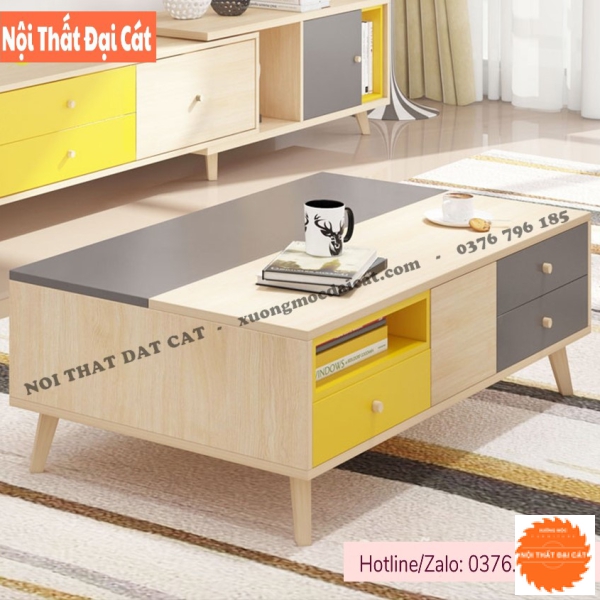 Bàn sofa gỗ công nghiệp hiện đại BS096