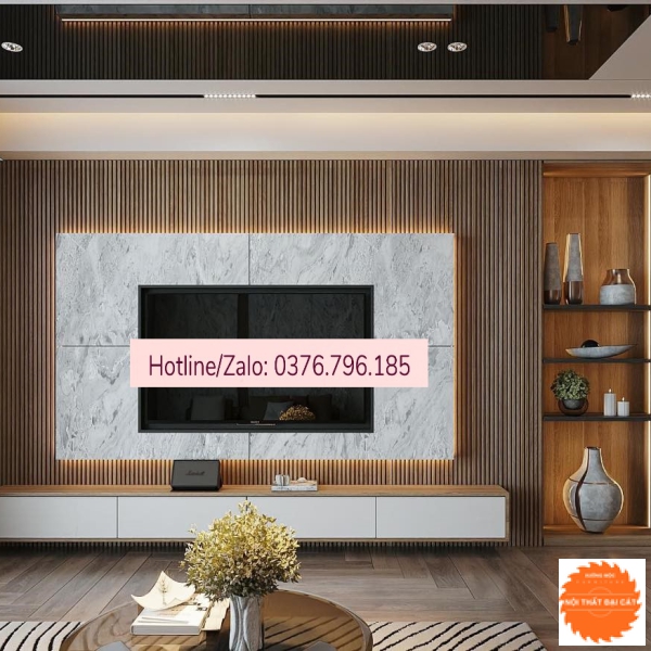Vách ốp kệ tivi VO051