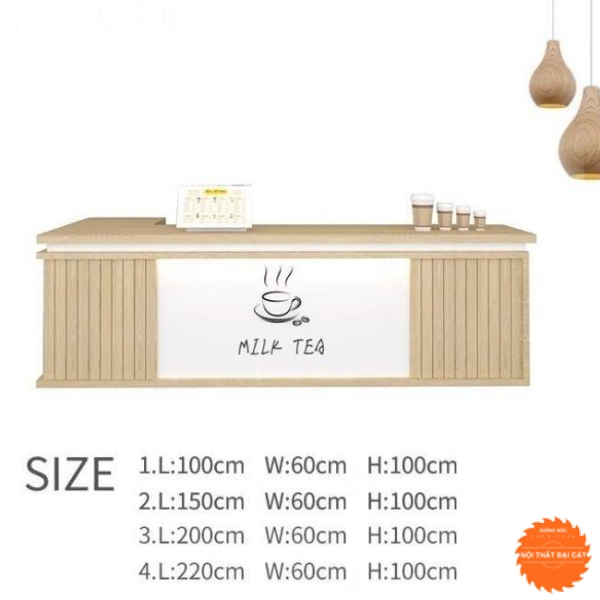 Quầy bar mini kiểu dáng trẻ trung QB012