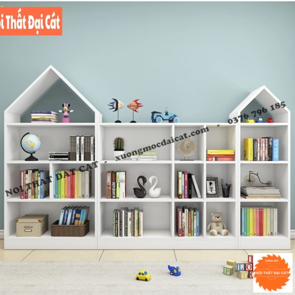 Kệ sách trẻ em thiết kế mới lạ KSTE025