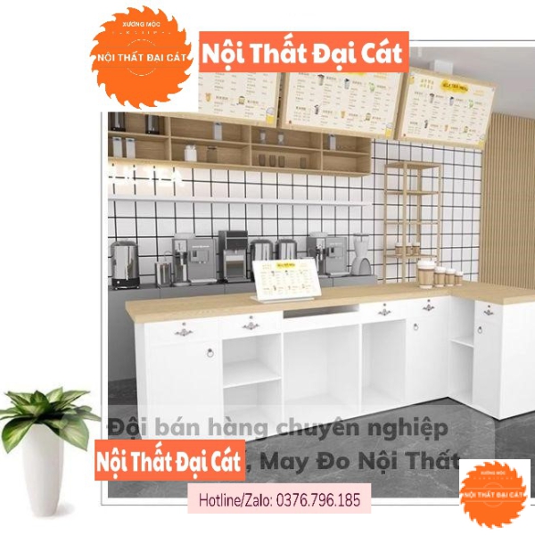 Quầy bar mini kiểu dáng trẻ trung QB012