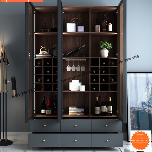 Tủ rượu phong cách hiện đại TR051