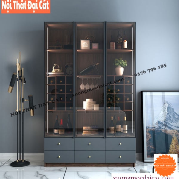 Tủ rượu phong cách hiện đại TR051