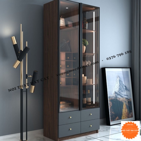 Tủ rượu phong cách hiện đại TR051