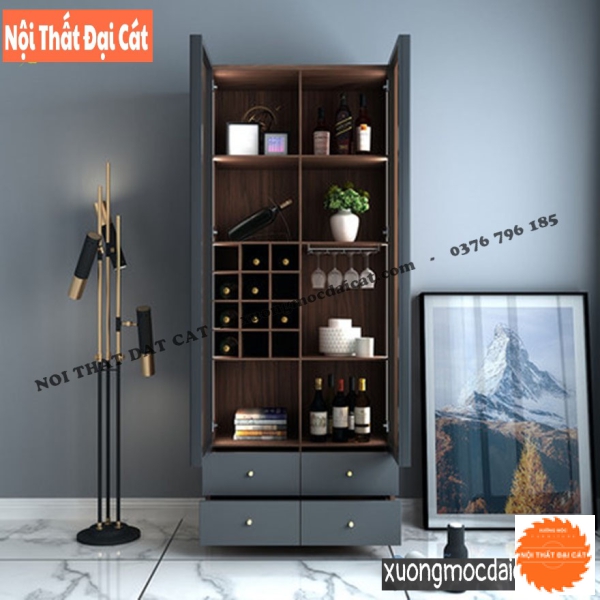 Tủ rượu phong cách hiện đại TR051
