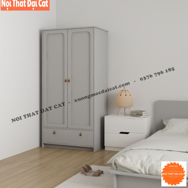 Tủ áo quần gỗ thiết kế hiện đại TA435