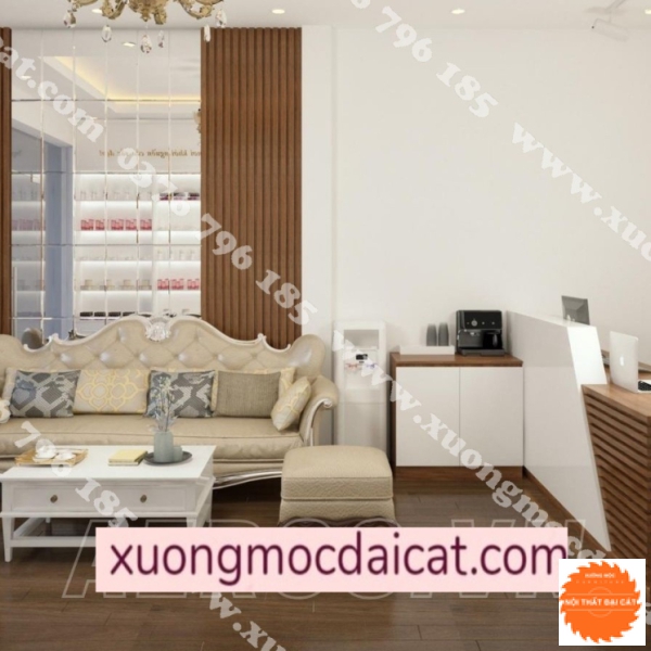 Mẫu thiết kế nội thất Spa - Thẩm mỹ viện MS002