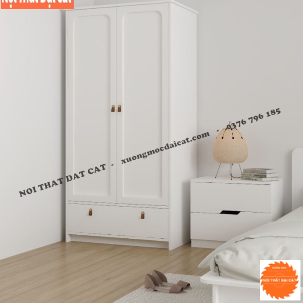 Tủ áo quần gỗ thiết kế hiện đại TA435