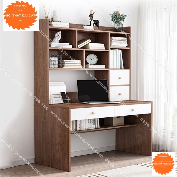Bàn học thiết kế tiện dụng bằng gỗ BH049