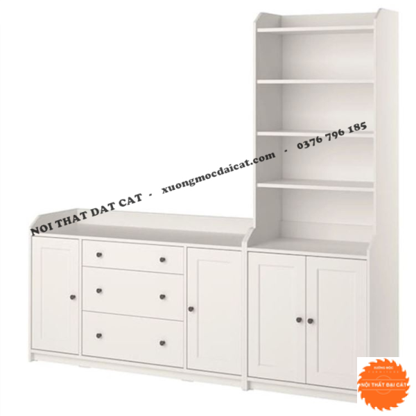 Tủ bếp gỗ công nghiệp cho gia đình TBN068