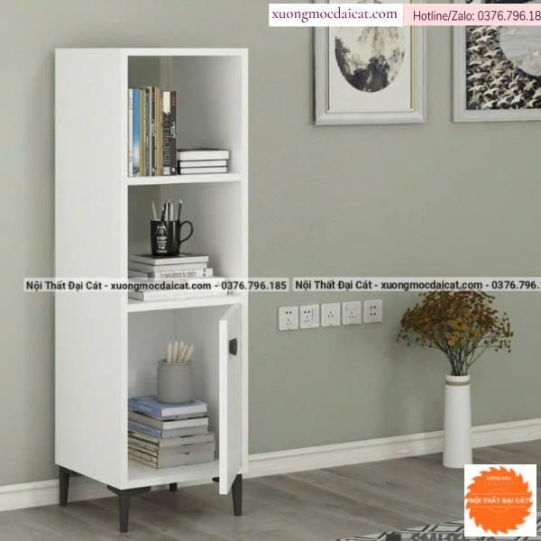 Tủ sách gia đình thiết kế nhỏ KS239