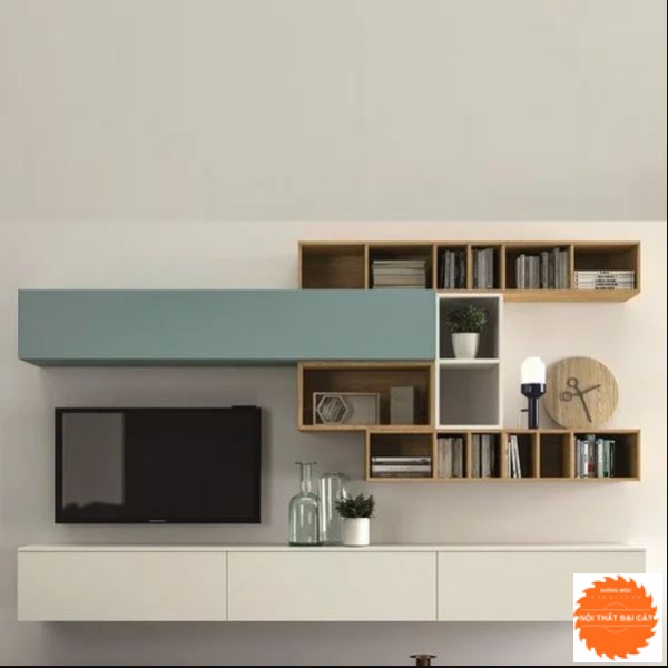 Kệ tivi phòng khách thiết kế hiện đại KTV030