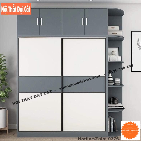 Tủ áo quần cửa lùa MS22349