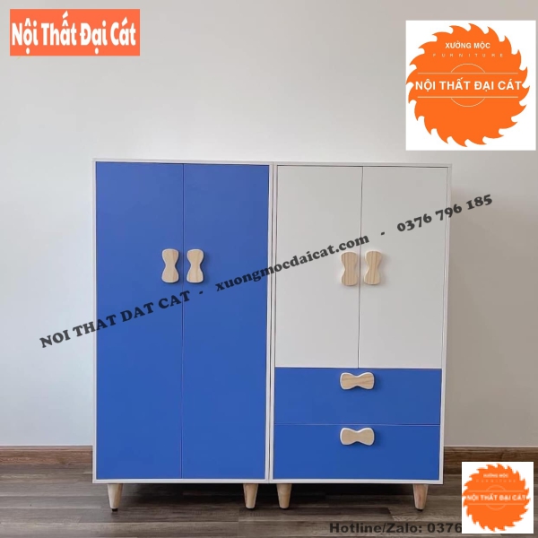 Tủ áo quần cho bé MS0006