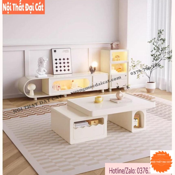 Bàn sofa bằng gỗ hiện đại cao cấp BS098