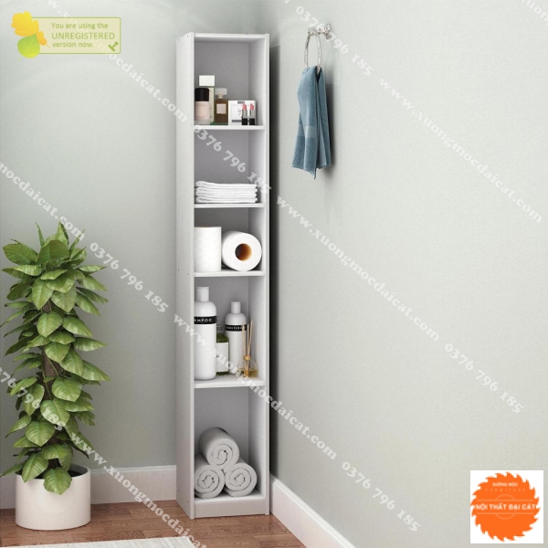 Tủ để đồ thiết kế đứng góc tường TPT024