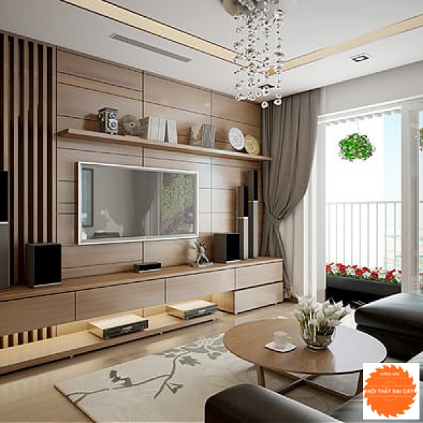 Vách ốp kệ tivi VO018