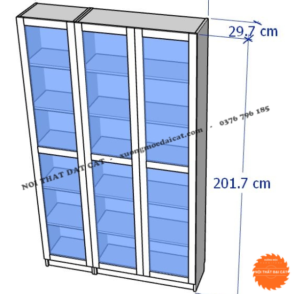 Tủ gỗ để đồ nhà bếp TBN071