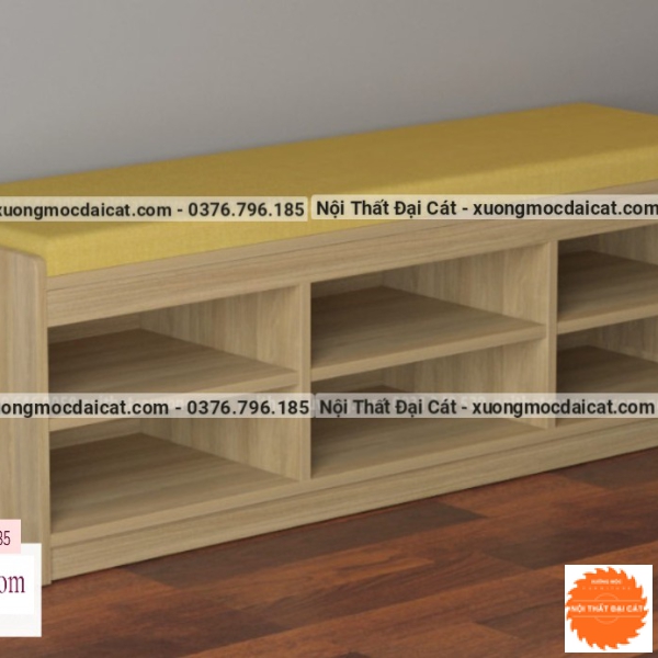 Băng ghế đọc sách 6 hộc BG060