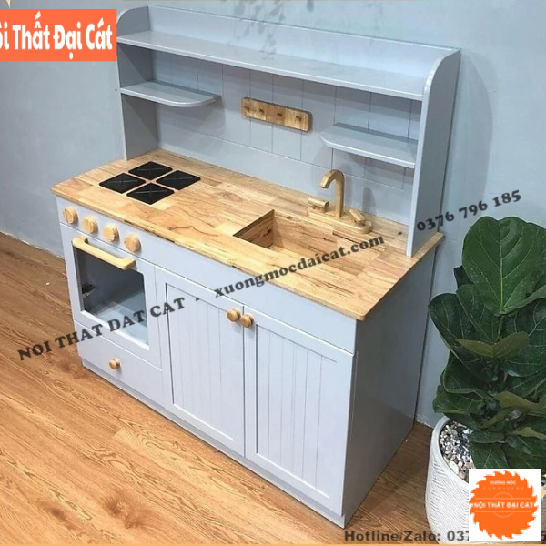 Kệ đồ chơi nhà bếp cho bé KĐC028