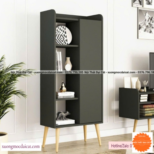Tủ sách gỗ công nghiệp KS241